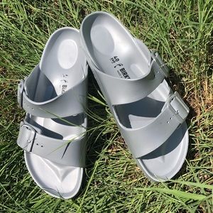 puma slides womens white